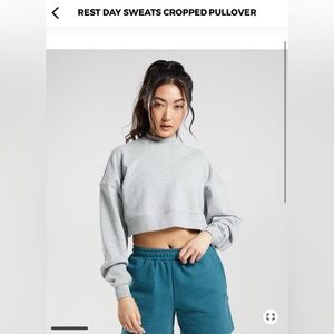 Gymshark Rest Day Cropped Sweater